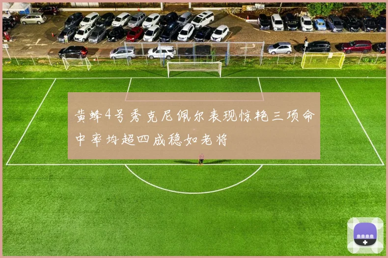 黄蜂4号秀克尼佩尔表现惊艳三项命中率均超四成稳如老将